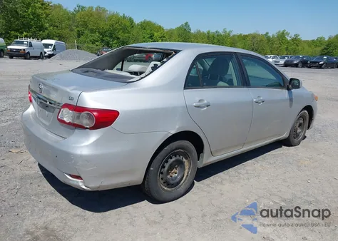 2011 Toyota Corolla Le из США, поврежденный, VIN 2T1BU4EE0BC612538